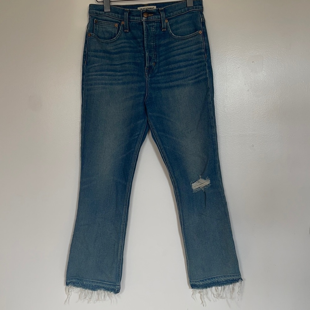 Madewell Rivet & Thread Relaxed Boyfriend Jeans Size 29 - Picture 2 of 16